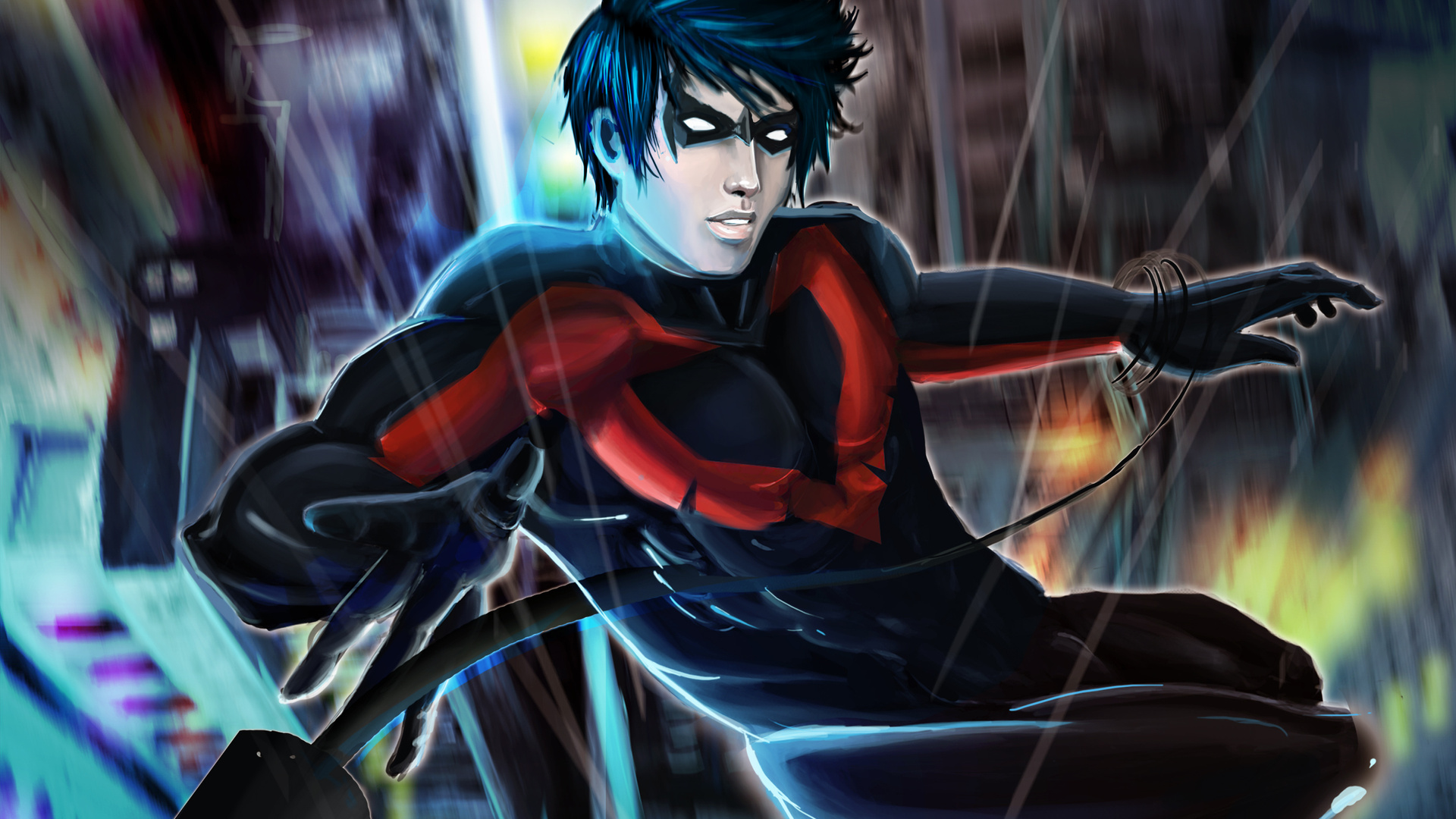 1920x1080 Fallen Nightwing Laptop Full HD 1080P ,HD 4k Wallpapers ...