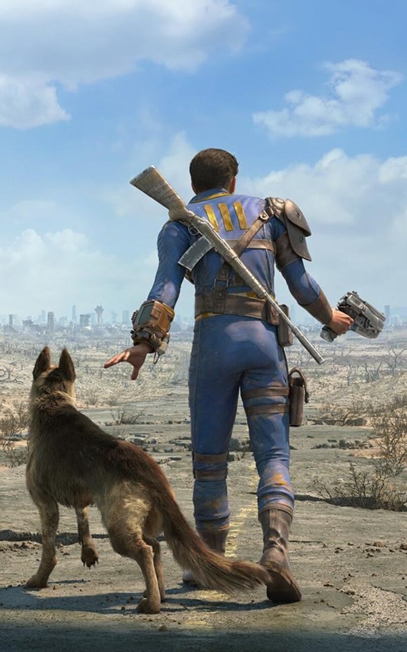 Fallout 4 4k dogmeat фото 13