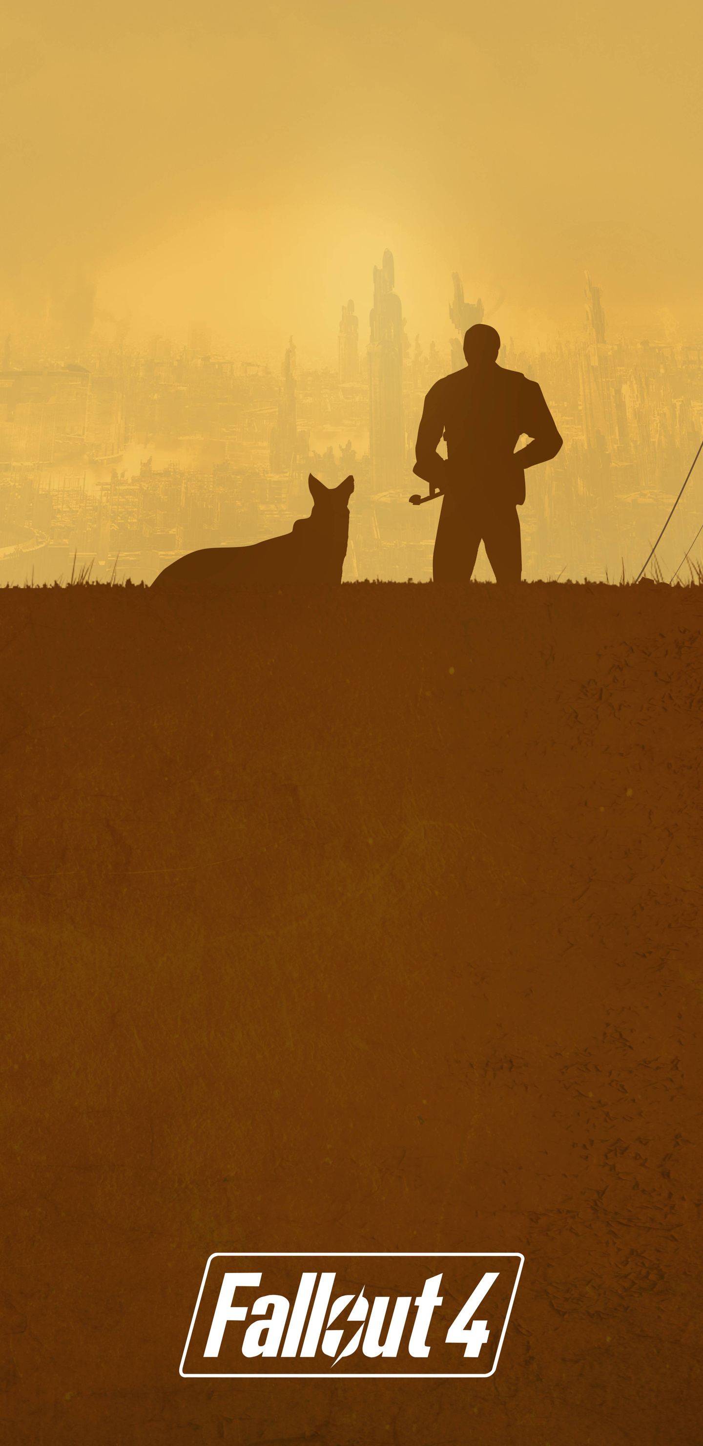 1440x2960 Fallout 4 Minimalist Samsung Galaxy Note 9,8, S9,S8,S8+ QHD