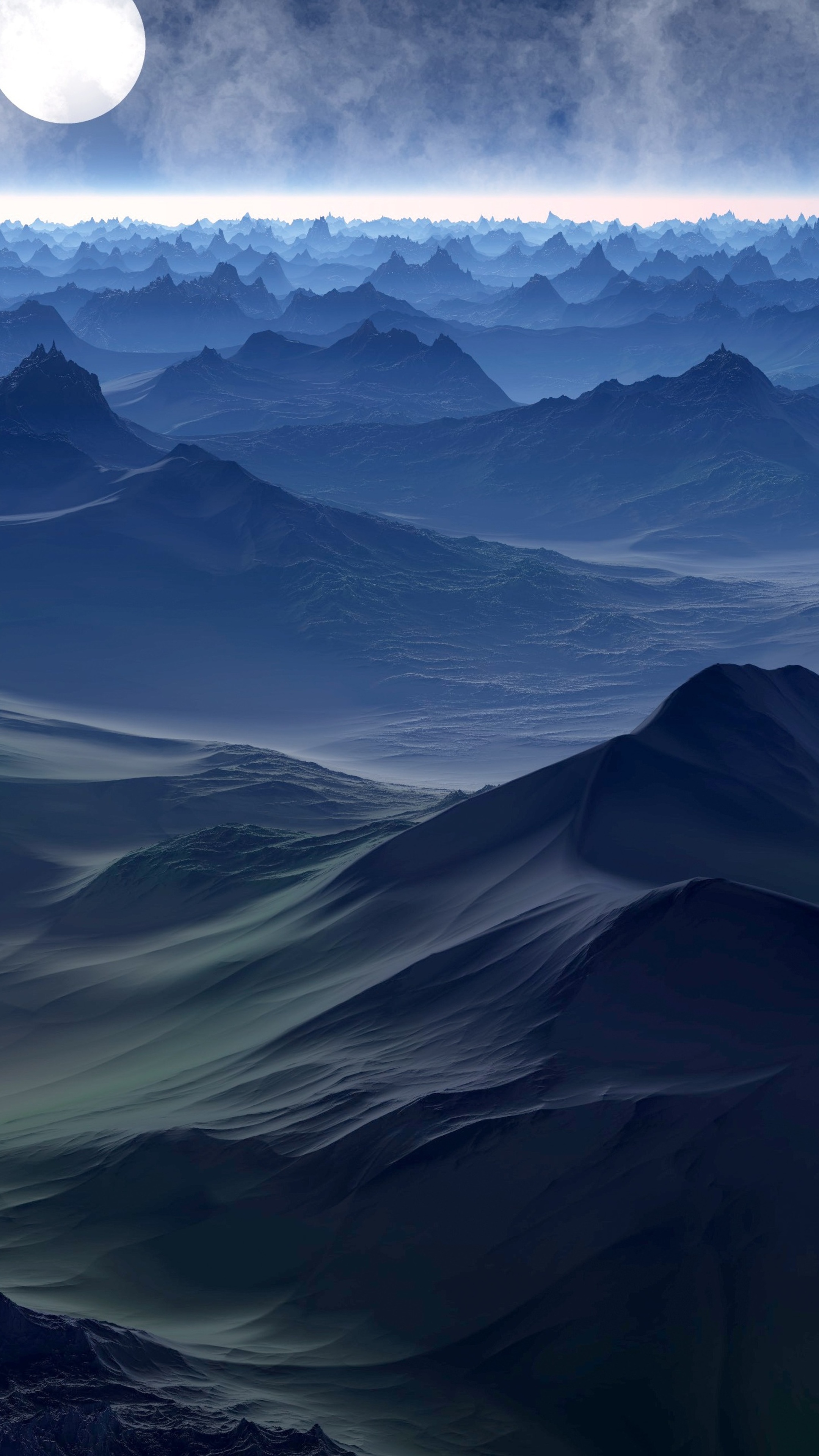 2160x3840 Fantasy Landscape Mountains In Fantasy World 5k Sony Xperia X ...