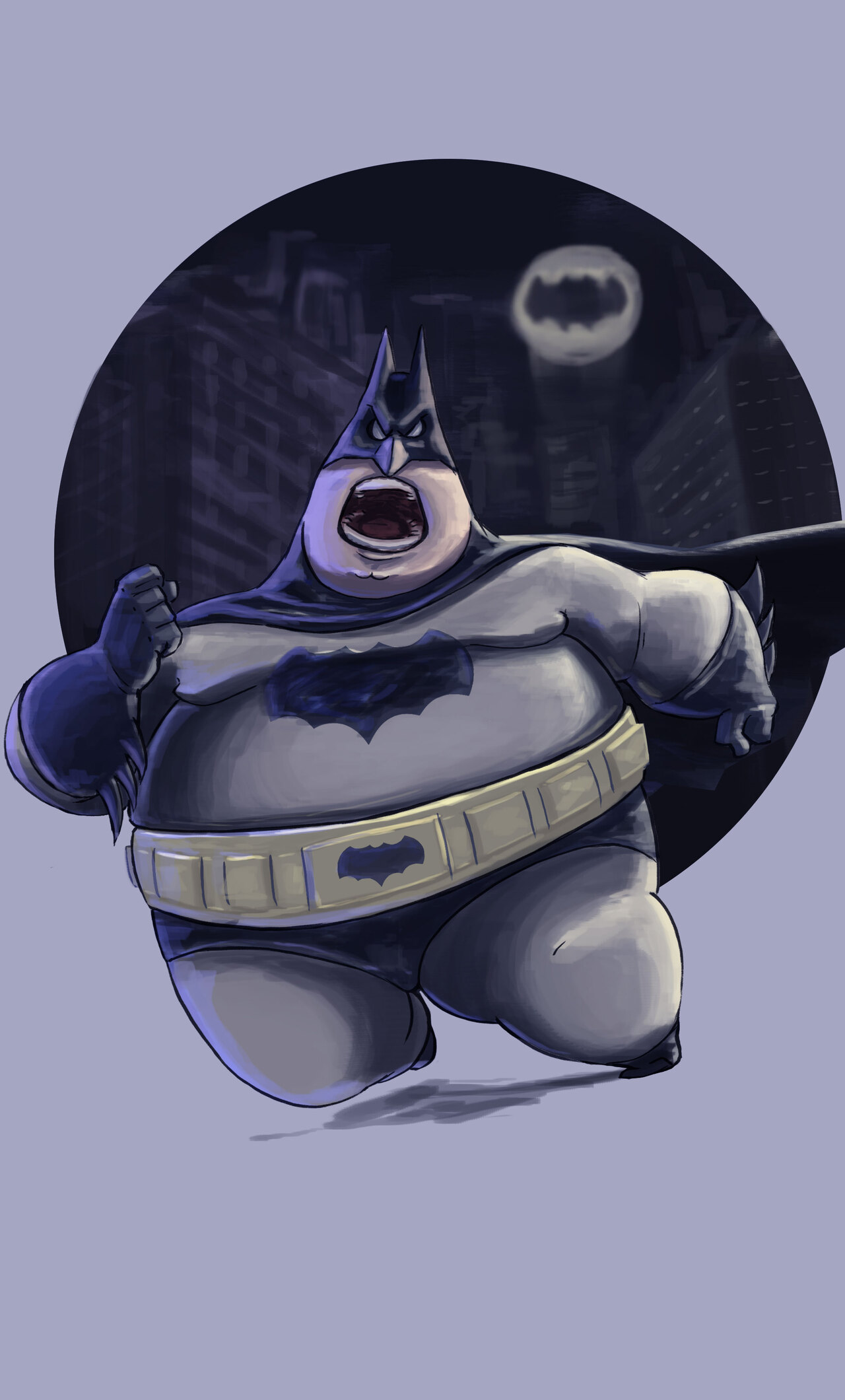 1280x2120 Fatty Funny Batman iPhone 6+ HD 4k Wallpapers, Images,  Backgrounds, Photos and Pictures