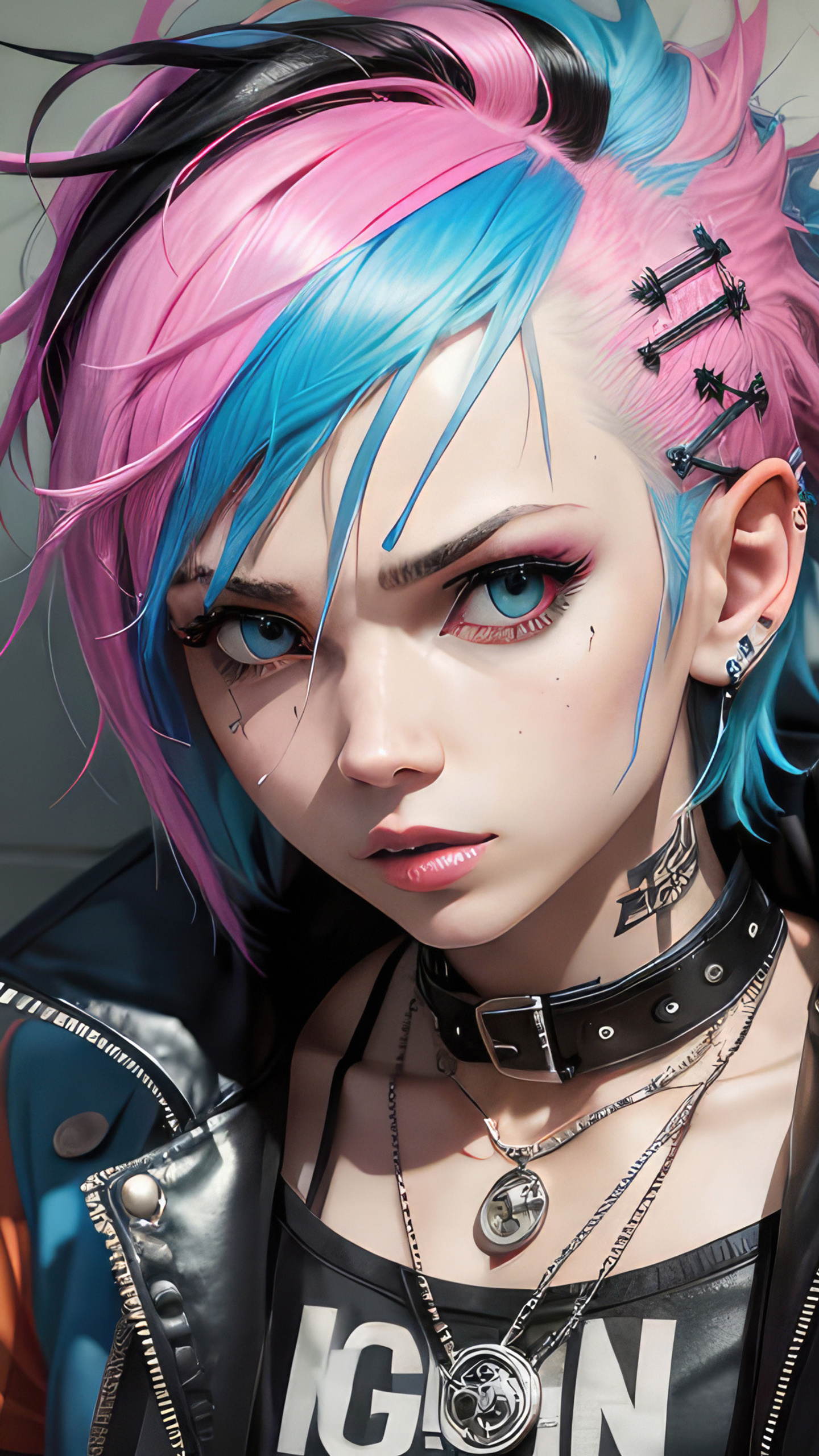 1440x2560 Fearless Punk Girl Samsung Galaxy S6,S7 ,Google Pixel XL ...