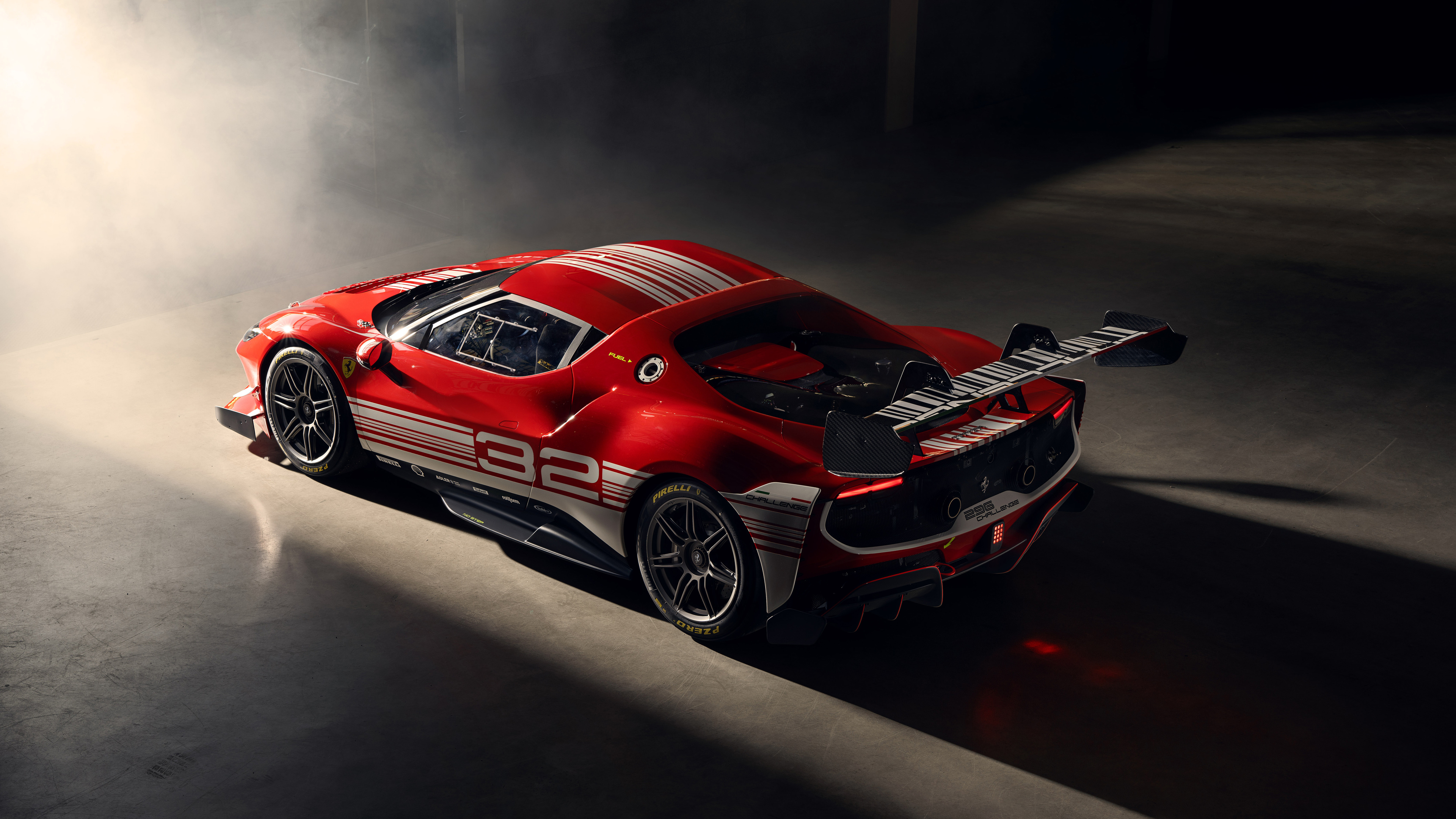 3840x2160 Ferrari 296 Challenge 2024 8k Car 4K ,HD 4k Wallpapers,Images