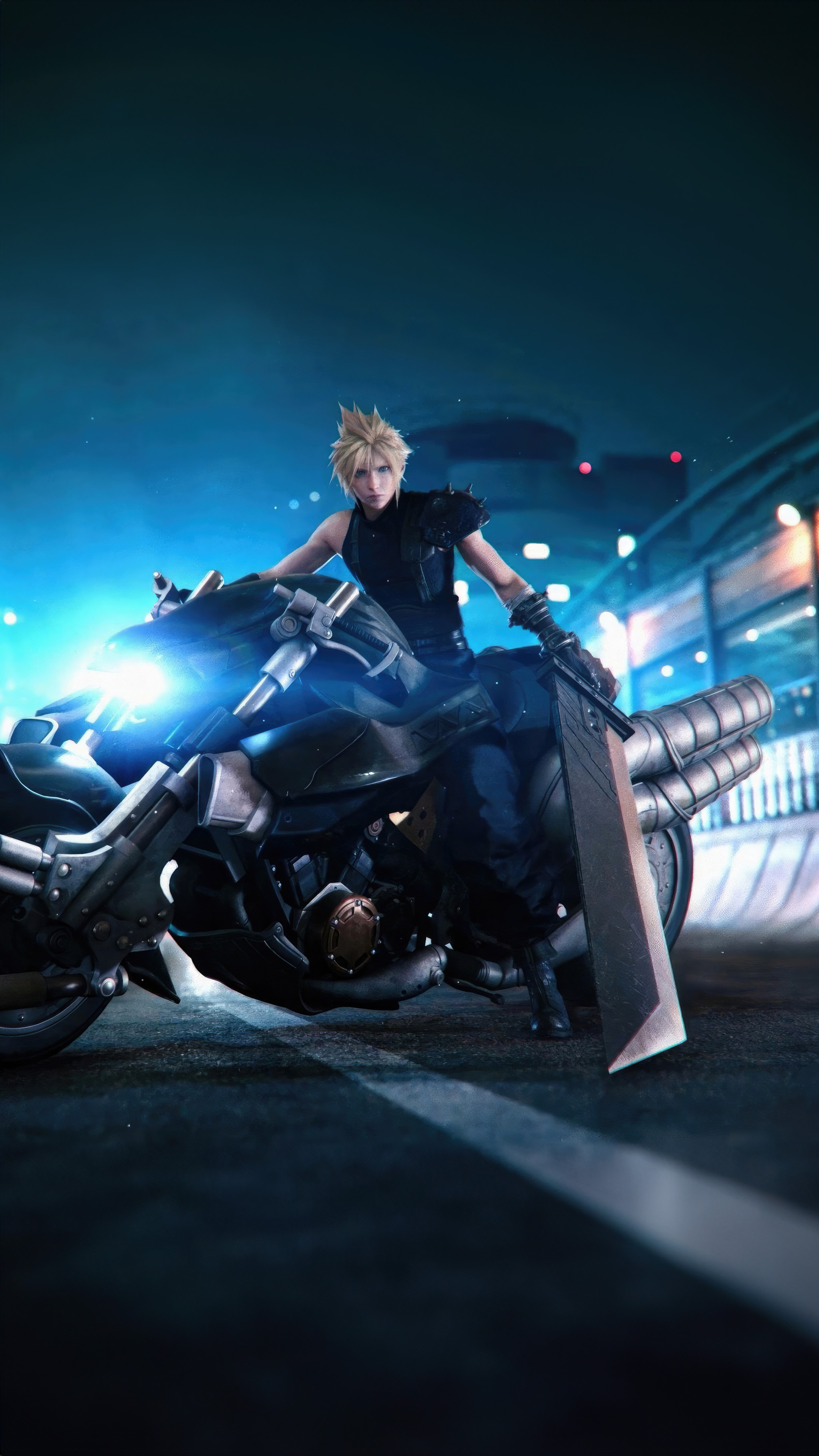 2160x3840 Final Fantasy 7 Remake Bike Sony Xperia Xxzz5 Premium Hd 4k Wallpapersimages 8577