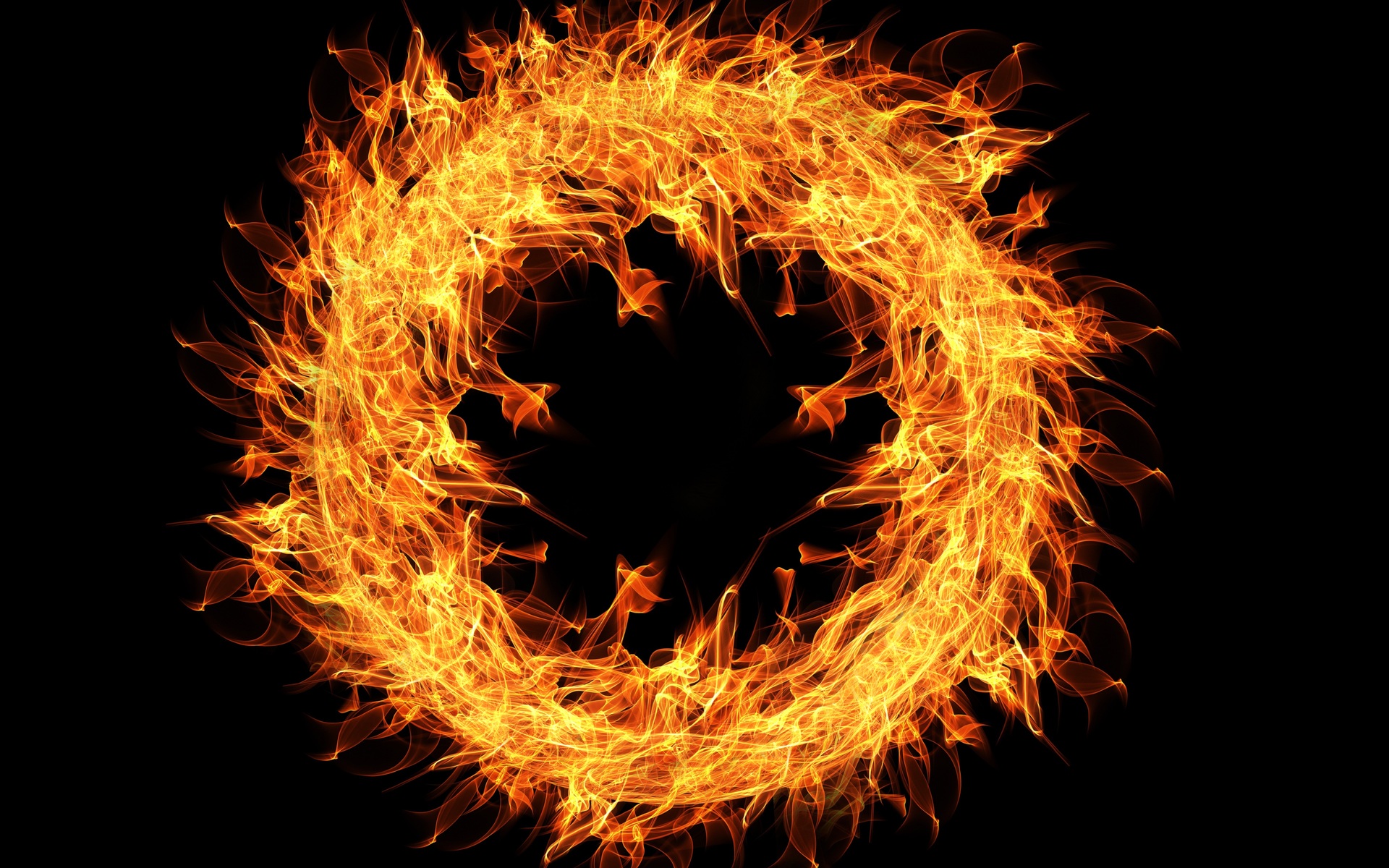 1920x1200 Fire Flame Ring 4k 1080P Resolution HD 4k Wallpapers, Images,  Backgrounds, Photos and Pictures