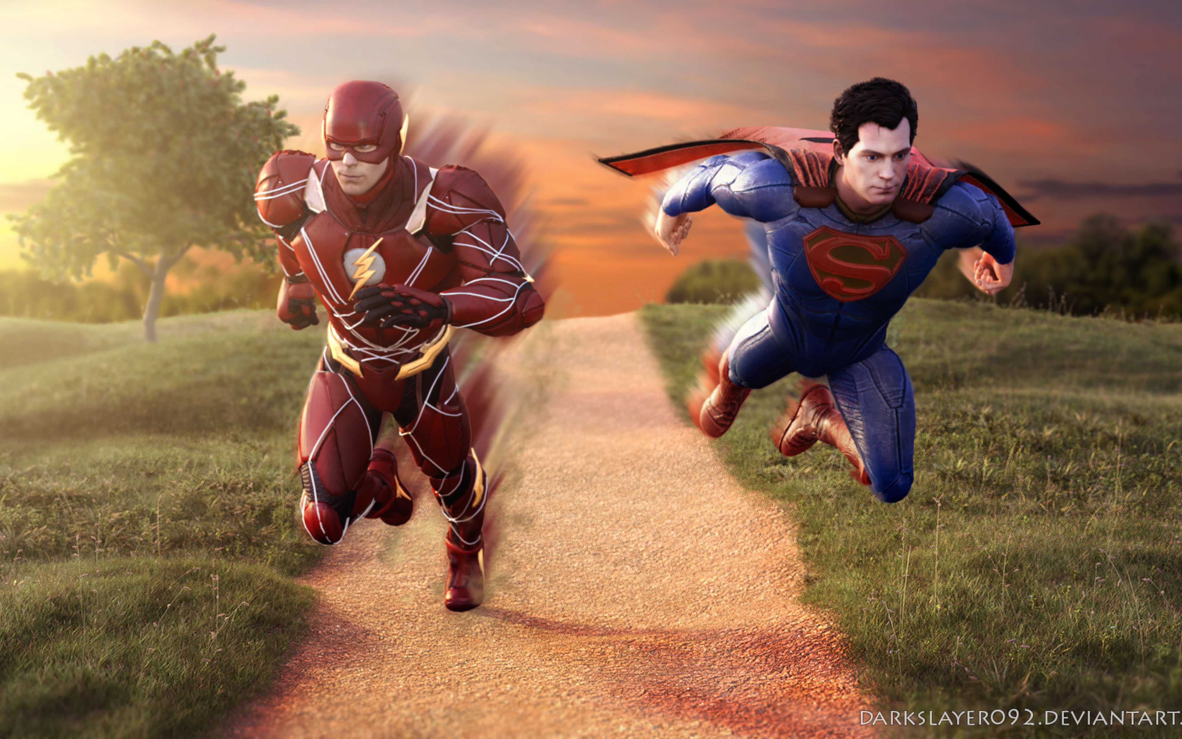 Супермен против человека паука пародия. Супермен бежит. Флеш и Супермен. Супермен скорость. Супермен обогнал флеша.