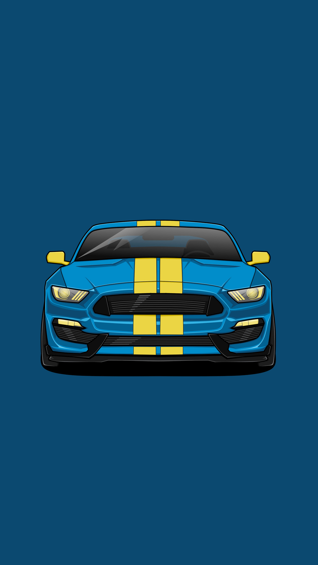1080x1920 Ford Mustang Artwork Iphone 7,6s,6 Plus, Pixel xl ,One Plus 3