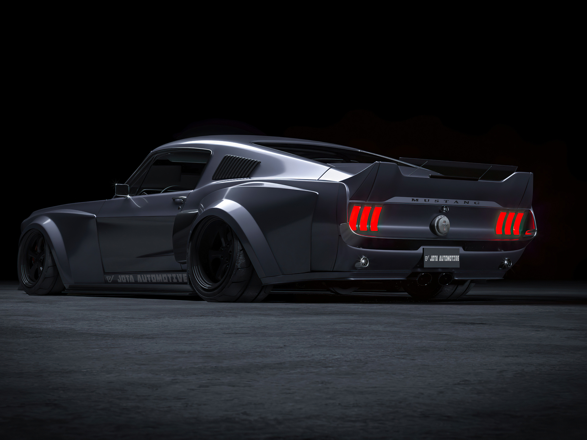 1920x1440 Ford Mustang Fastback 1967 Widebody 4k 1920x1440 Resolution ...