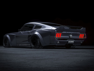 320x240 Ford Mustang Fastback 1967 Widebody 4k Apple Iphone,iPod Touch ...