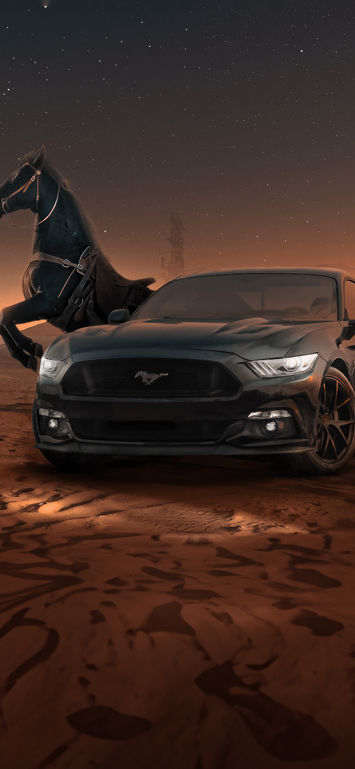 1242x2688 Ford Mustang Horse 4k Iphone XS MAX HD 4k Wallpapers, Images