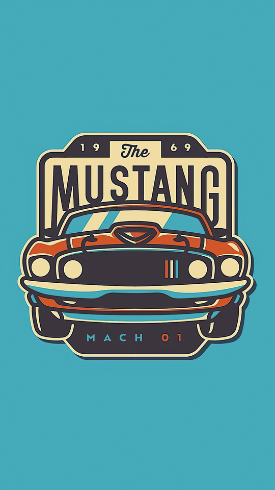 540x960 Ford Mustang Minimal 4k Wallpaper,540x960 Resolution HD 4k ...