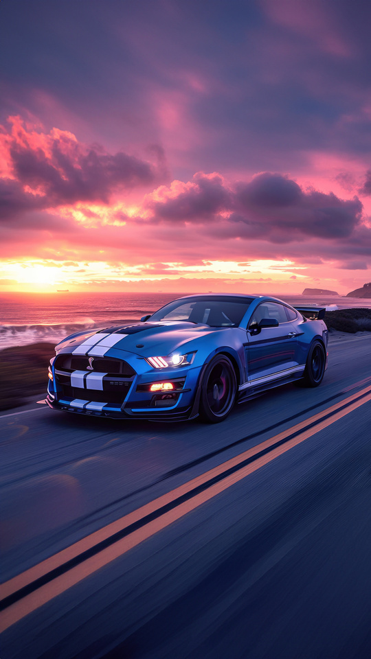 540x960 Ford Mustang Muscle In Motion Wallpaper,540x960 Resolution HD ...