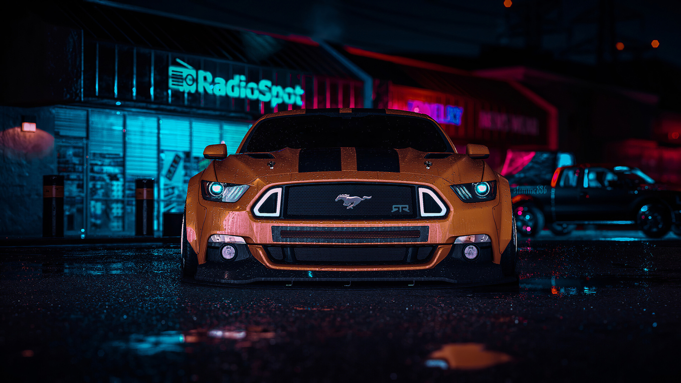 1366x768 Ford Mustang RTR Need For Speed 4k 1366x768 Resolution HD 4k  Wallpapers, Images, Backgrounds, Photos and Pictures