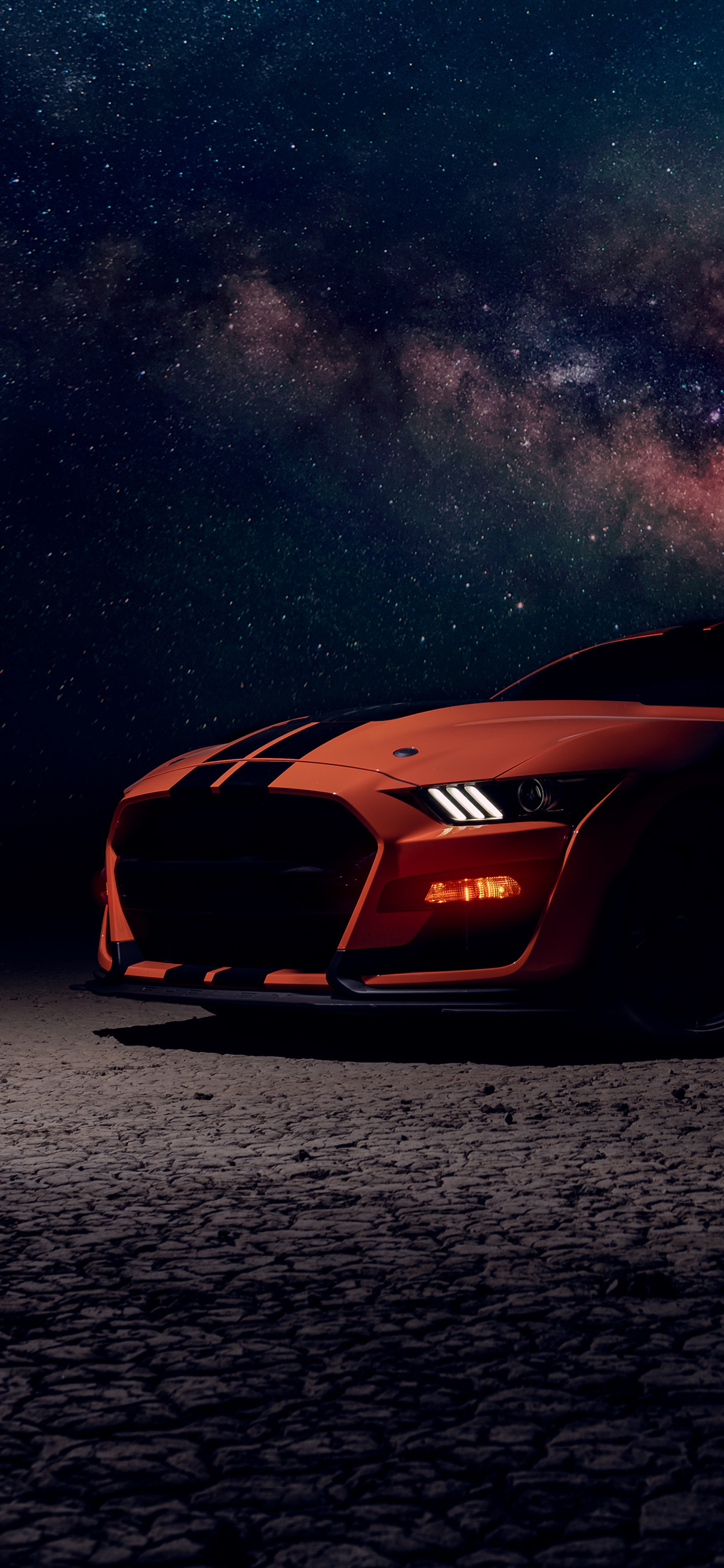 1242x2688 Ford Mustang Shelby Gt500 Sky Lights Iphone XS ...