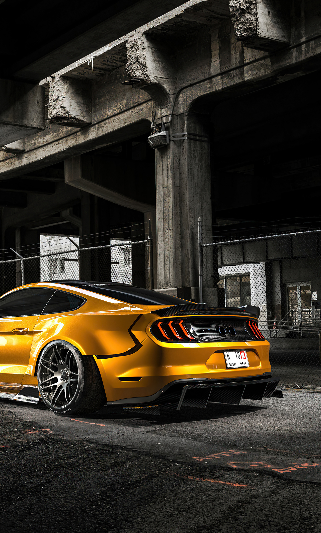 1280x2120 Ford Mustang Widebody 5k iPhone 6+ HD 4k Wallpapers, Images,  Backgrounds, Photos and Pictures