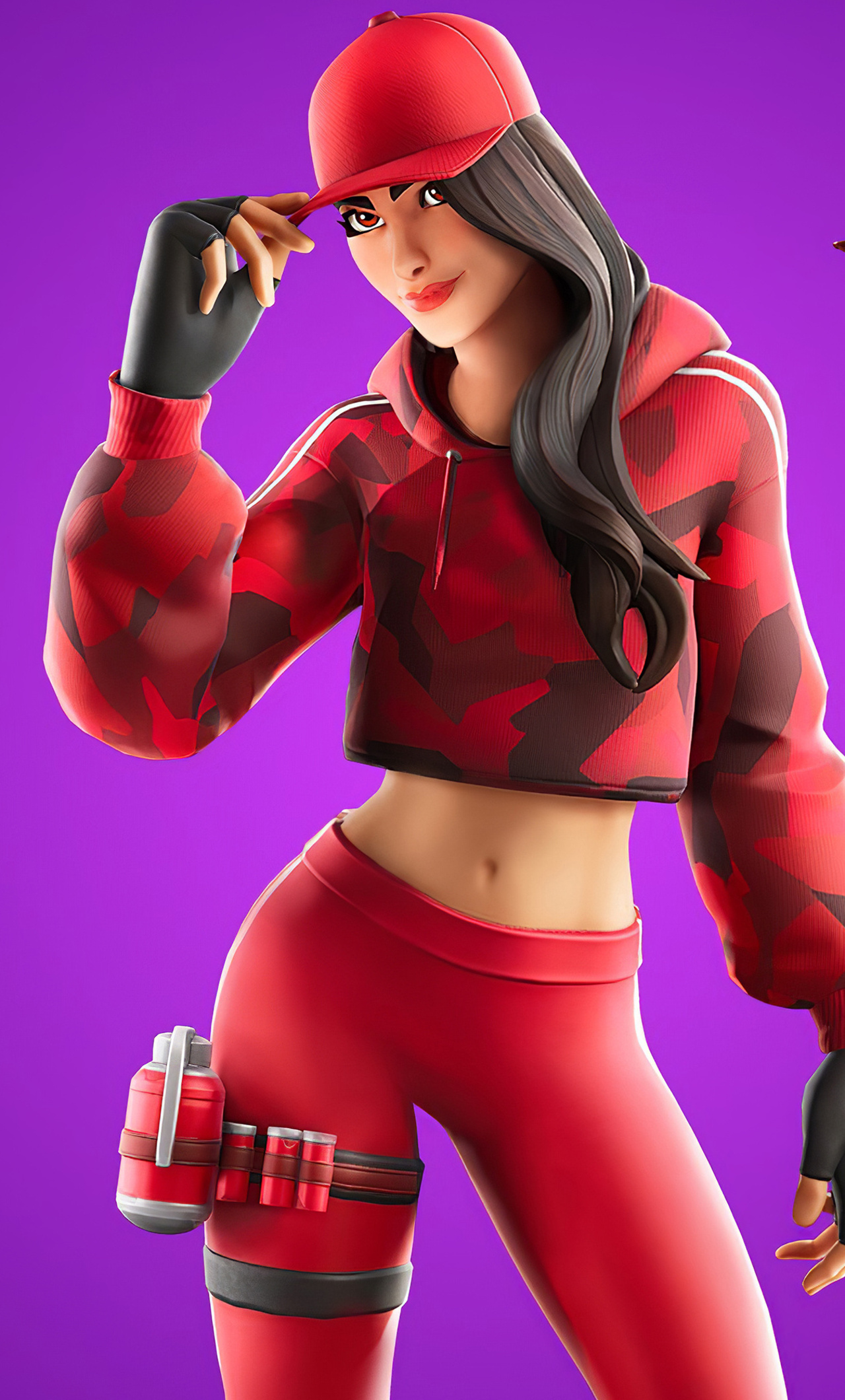 1280x2120 Fortnite Chapter 2 Ruby Outfit 4k Iphone 6 Hd 4k