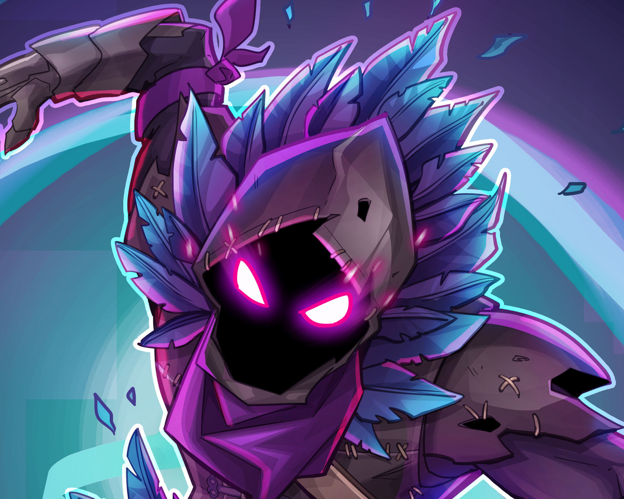 1280x1024 Fortnite Raven Fan Art Wallpaper,1280x1024 Resolution HD 4k ...