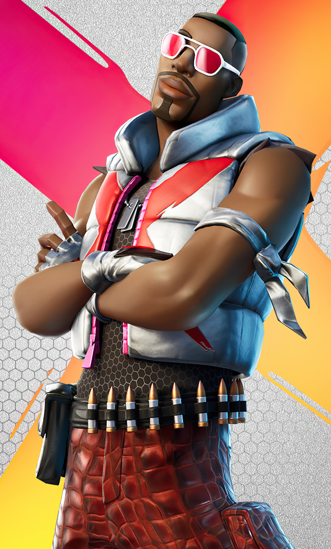 1280x2120 Fortnite Wild Gunner Outfit 4k iPhone 6+ ,HD 4k Wallpapers ...