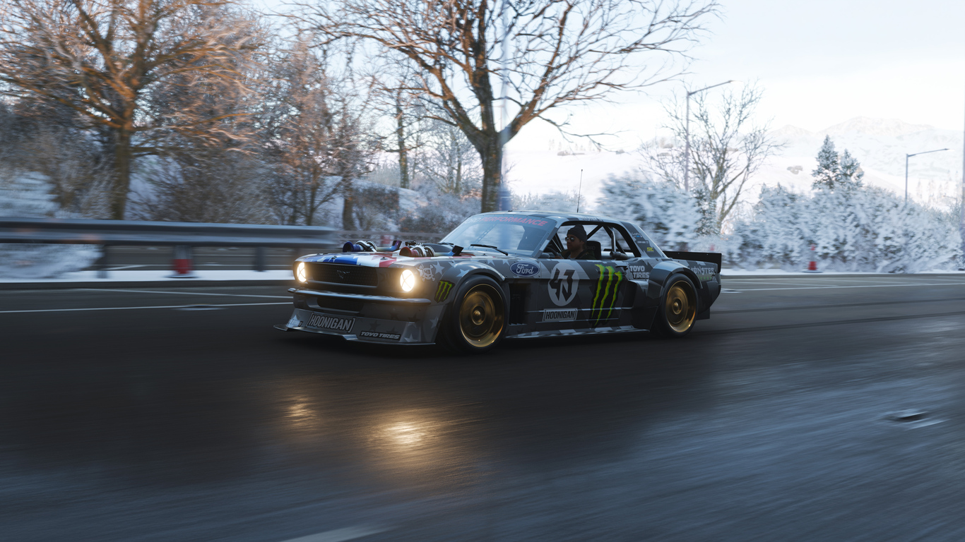 1366x768 Forza Horizon 4 Ford Mustang Hoonicorn 4k 1366x768 Resolution Hd 4k Wallpapers Images Backgrounds Photos And Pictures