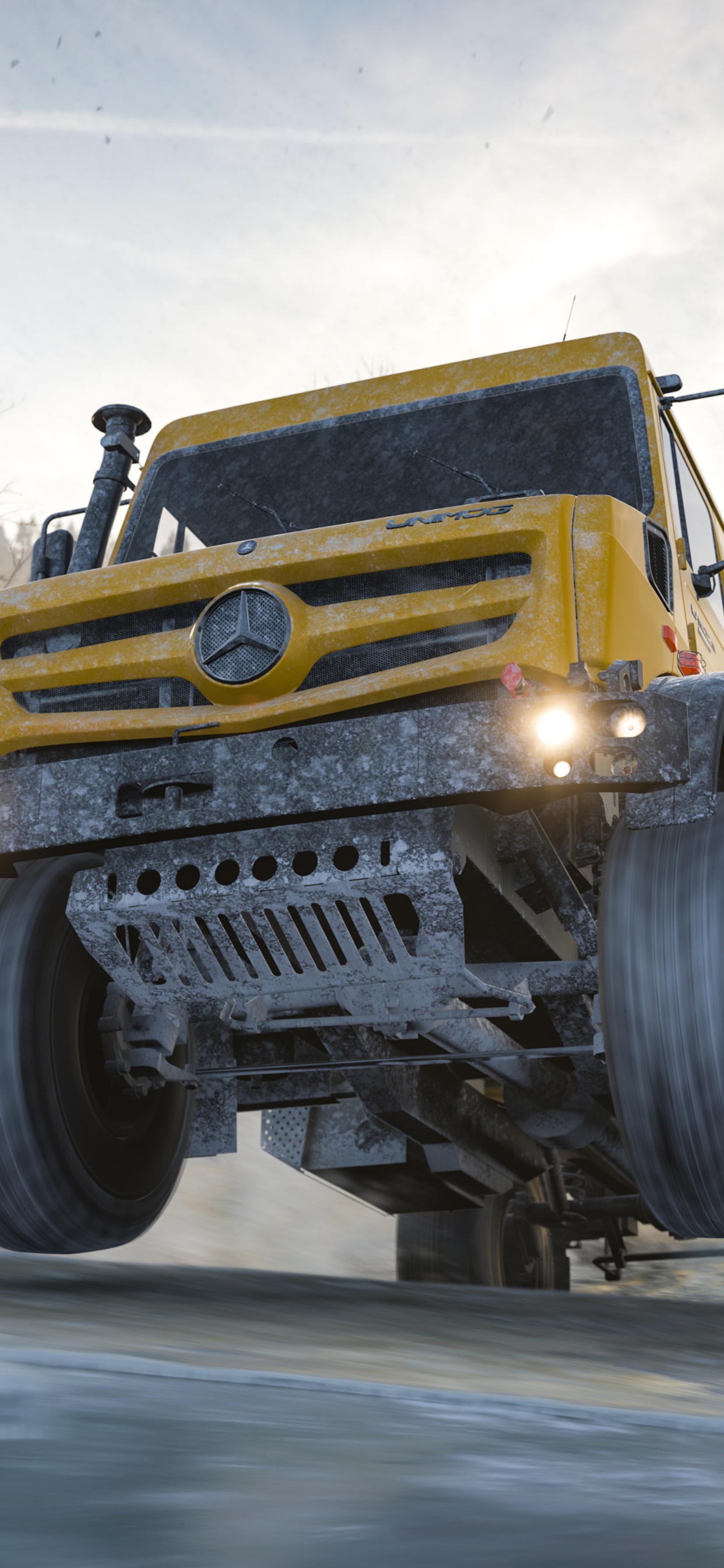 1242x2688 Forza Horizon 4 Mercedes Benz Truck Iphone XS MAX HD 4k
