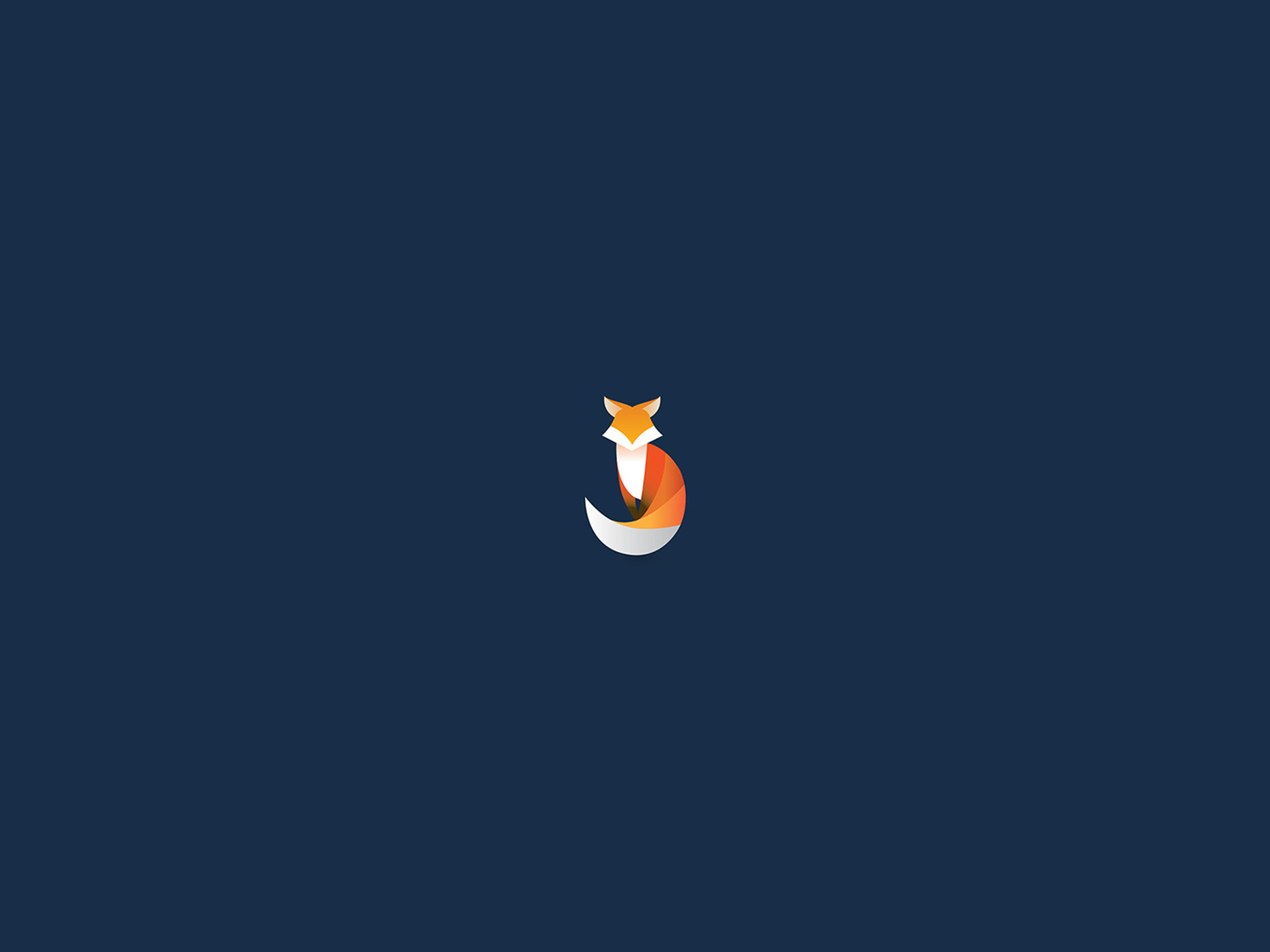 1920x1440 Fox Logo Minimalism 1920x1440 Resolution HD 4k Wallpapers ...