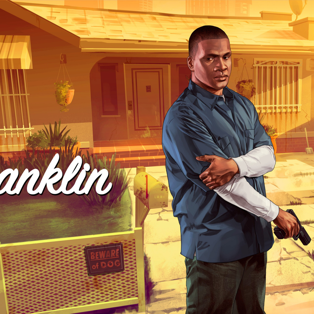 1024x1024 Franklin Gta V 1024x1024 Resolution HD 4k Wallpapers, Images