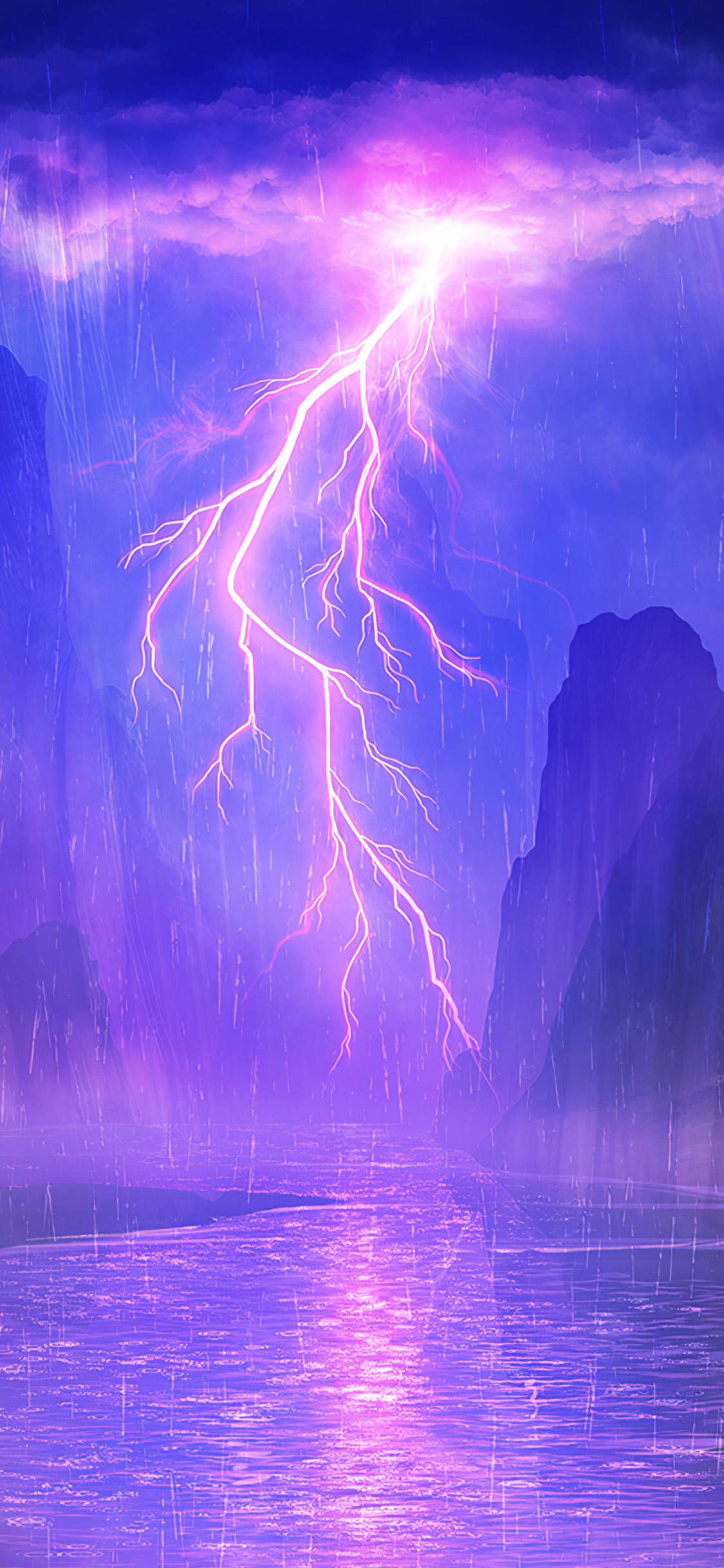 Blue Glowing High Energy Lightning Computer Generated Abstract Background  Stock Photo  Download Image Now  iStock