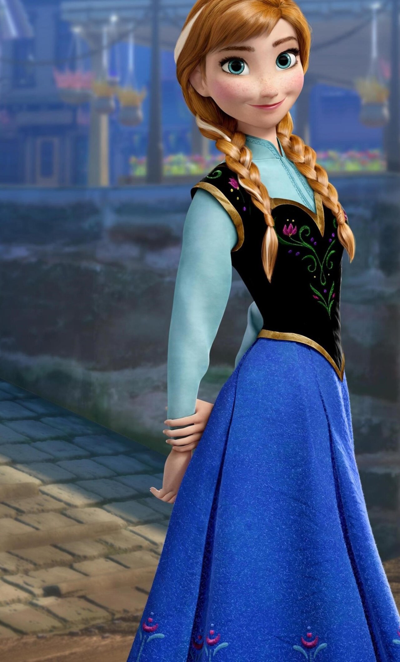 1280x2120 Frozen Anna iPhone 6+ HD 4k Wallpapers, Images, Backgrounds,  Photos and Pictures