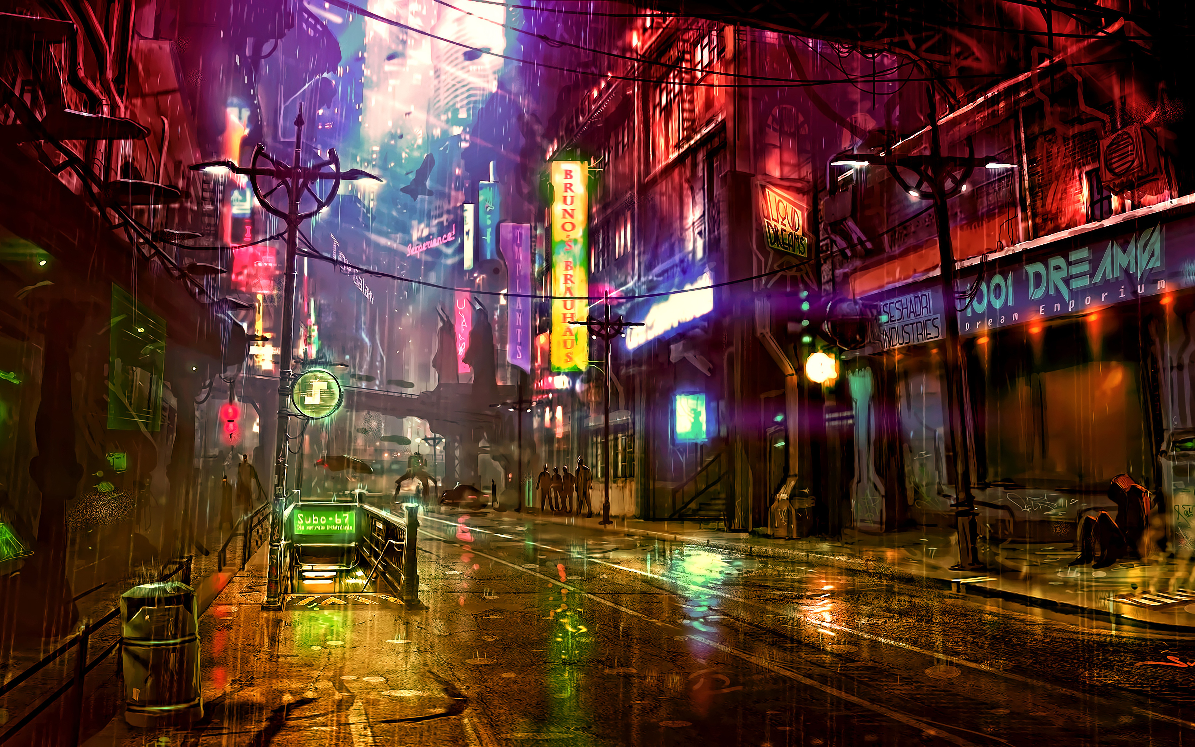 Cyberpunk City : r/wallpapers