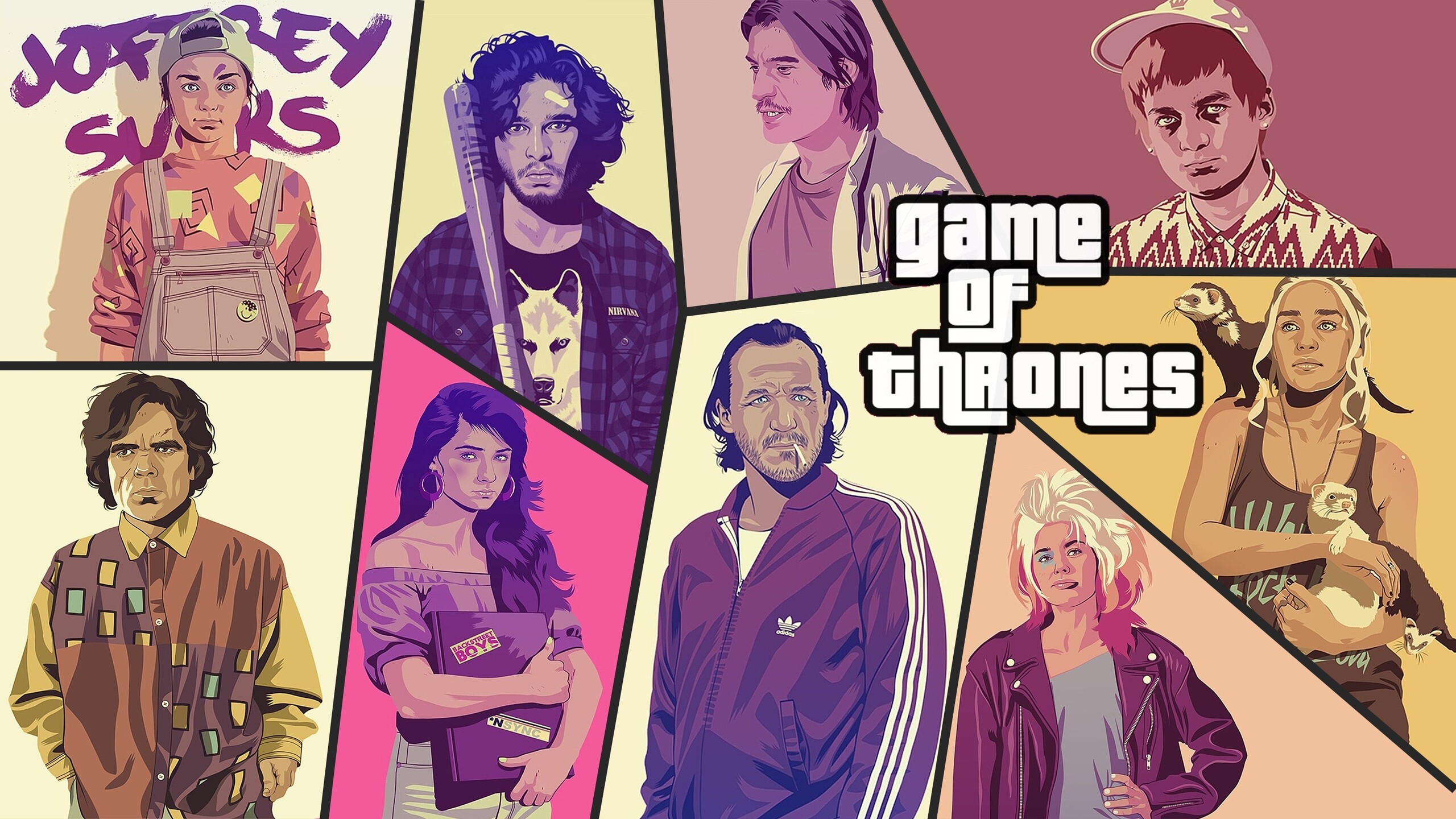 2560x1440 Game Of Thrones Poster Like GTA 5 1440P Resolution HD 4k  Wallpapers, Images, Backgrounds, Photos and Pictures