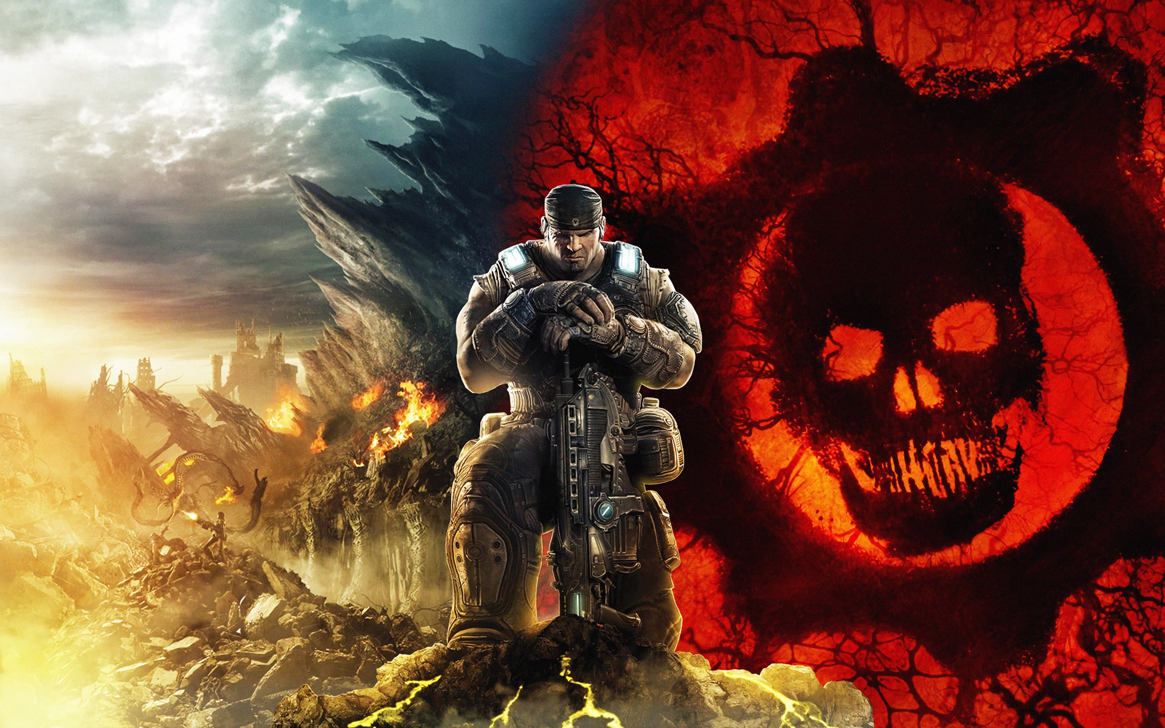 Gears 5 hd текстуры сравнение