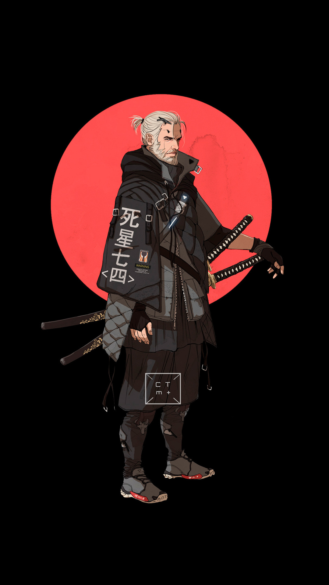 1080x19 Geralt Of Rivia The Witcher 4k Minimalism Iphone 7 6s 6 Plus Pixel Xl One Plus 3 3t 5 Hd 4k Wallpapers Images Backgrounds Photos And Pictures