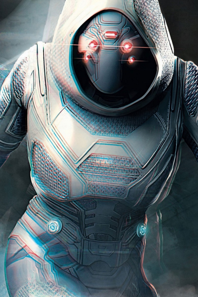 Ghost In Ant Man And The Wasp Movie Wallpaper In 640x960 Resolution