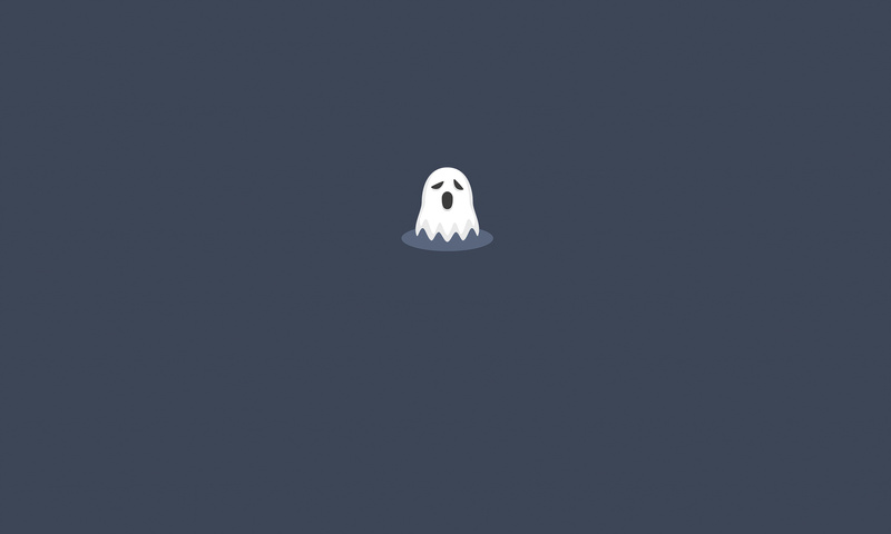 800x480 Ghost Minimal 4k 800x480 Resolution HD 4k Wallpapers, Images ...