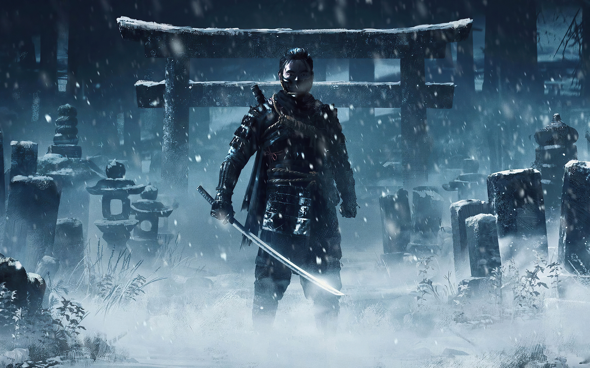 Ghost of tsushima обои на рабочий стол 4к