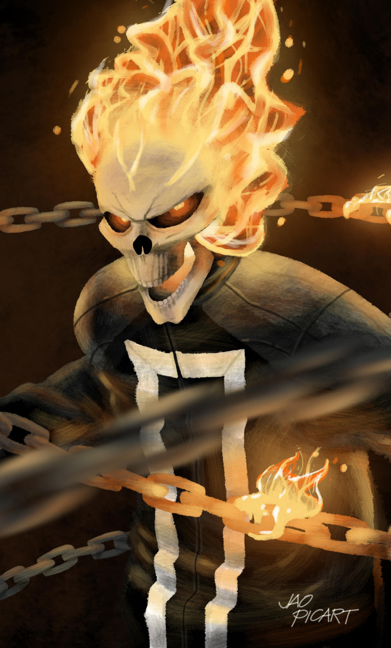 1280x2120 Ghost Rider Agents Of SHIELD Art iPhone 6+ HD 4k Wallpapers,  Images, Backgrounds, Photos and Pictures