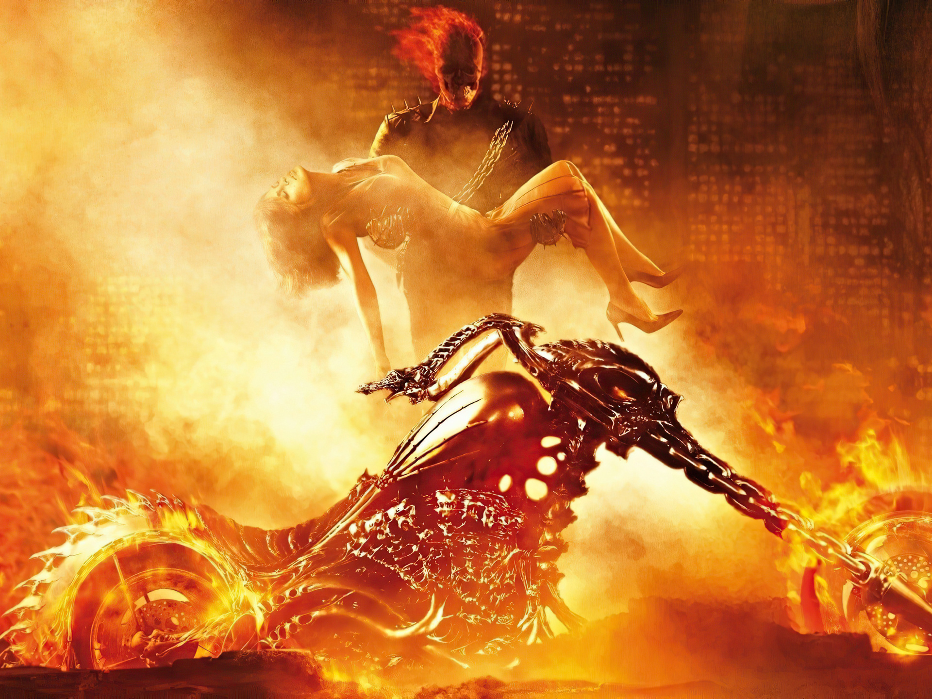 ghost rider biker