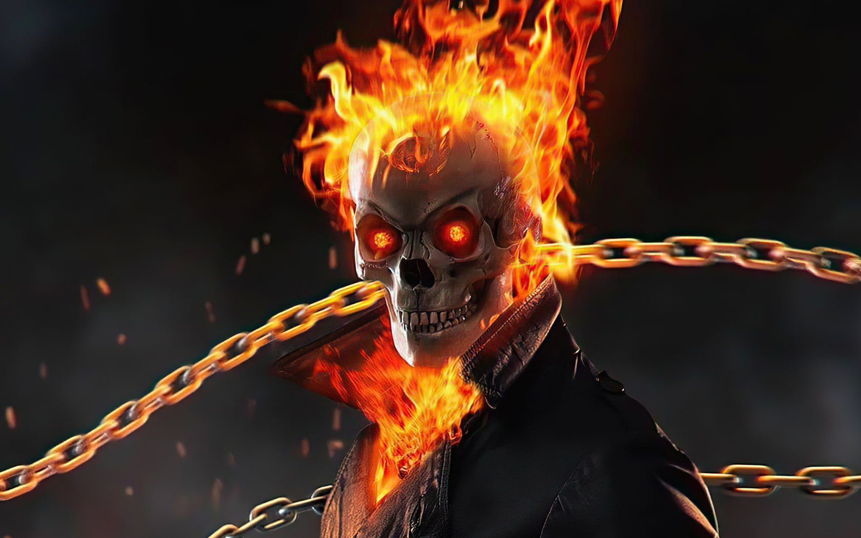 1680x1050 Ghost Rider Flame Thrower 4k Wallpaper,1680x1050 Resolution ...