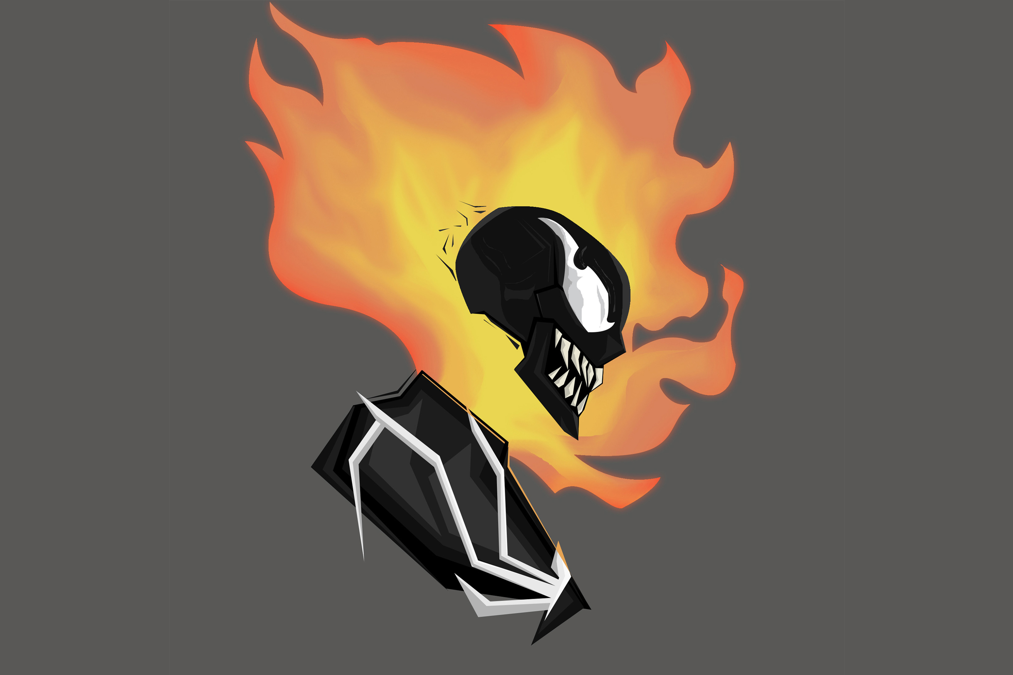 3840x2560 Ghost Rider Into The Venomverse 3840x2560 Resolution HD 4k ...