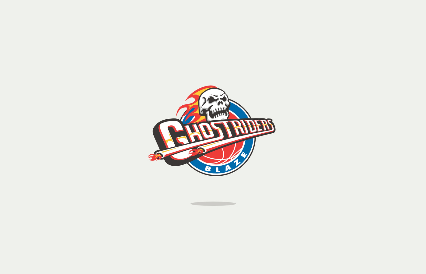 Ghost Rider Minimal Logo 4k Wallpaper In 1400x900 Resolution