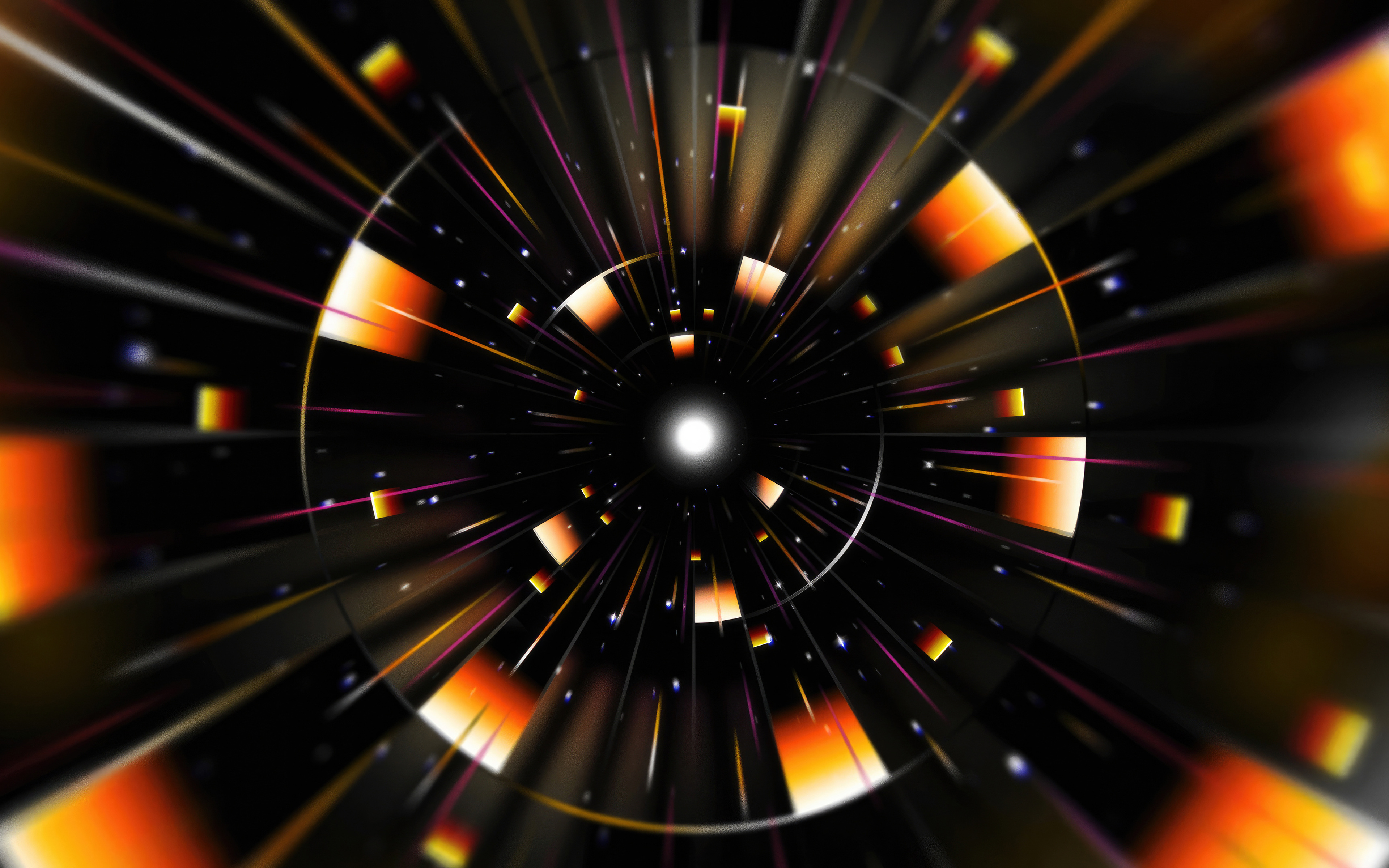 3840x2400 Gilded Elegance Abstract Impressions 4k Hd 4k Wallpapers