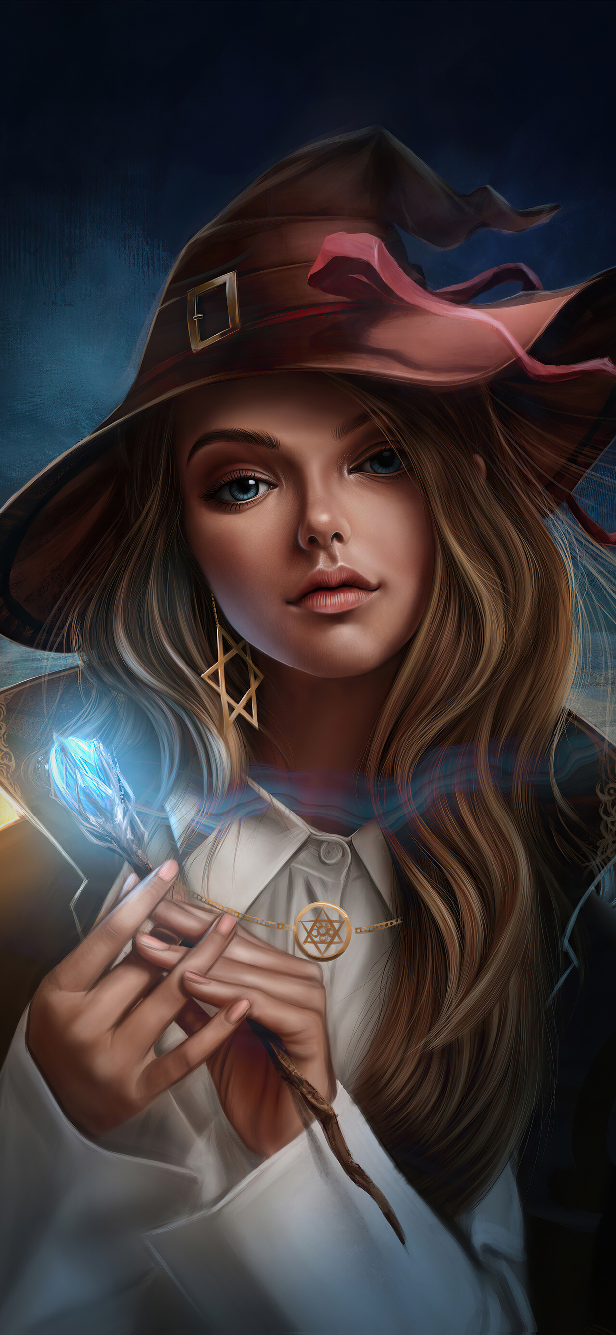 1242x2688 Girl Magic Time 4k Iphone Xs Max Hd 4k Wallpapers Images