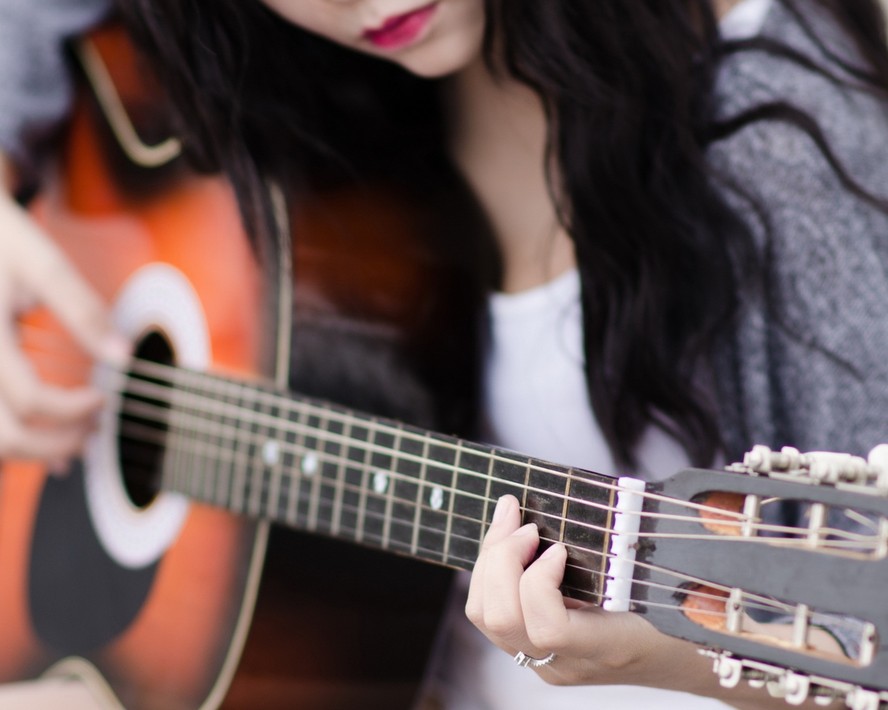 1280x1024 Girl Playing Guitar 1280x1024 Resolution HD 4k Wallpapers,  Images, Backgrounds, Photos and Pictures