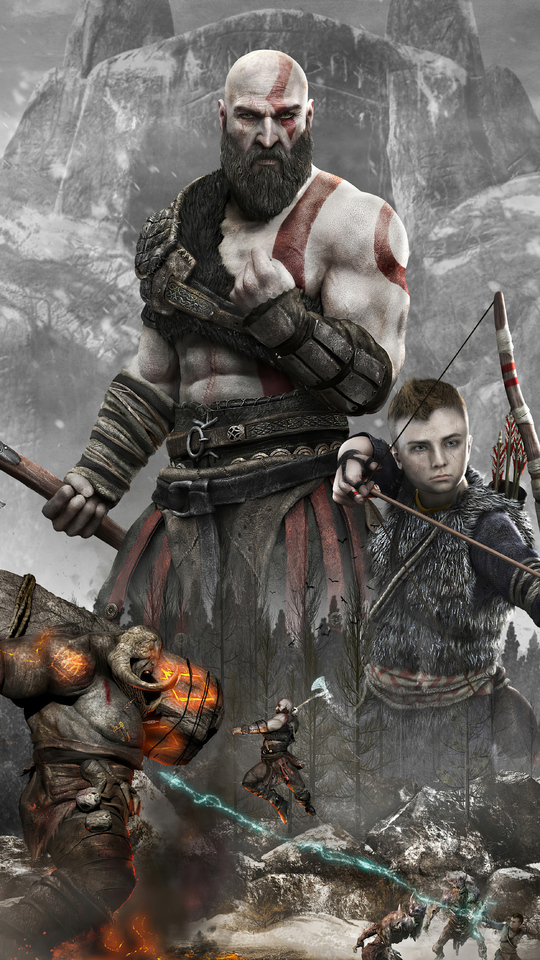 540x960 God Of War Uhd 4k 540x960 Resolution HD 4k Wallpapers, Images,  Backgrounds, Photos and Pictures
