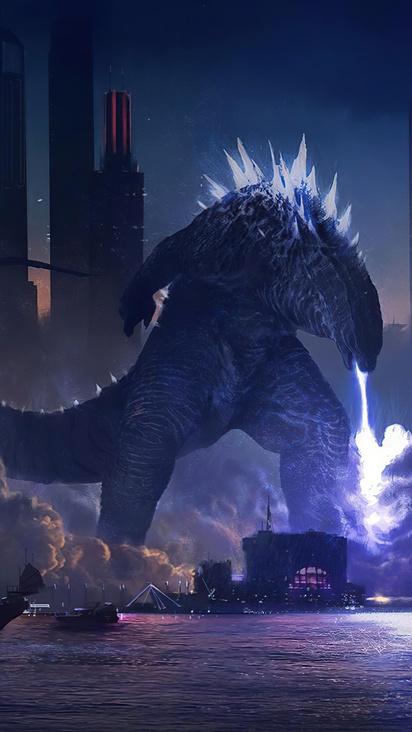 412x732 Godzilla Vs Kong City Apocalypse 4k 412x732 Resolution HD 4k ...