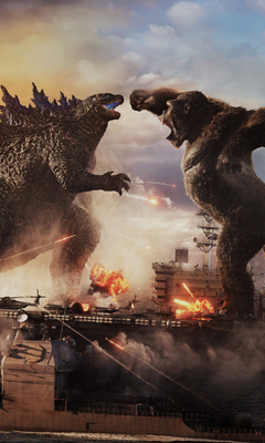 240x400 Godzilla Vs Kong Fight 8k Acer E100,huawei,galaxy S Duos,lg 