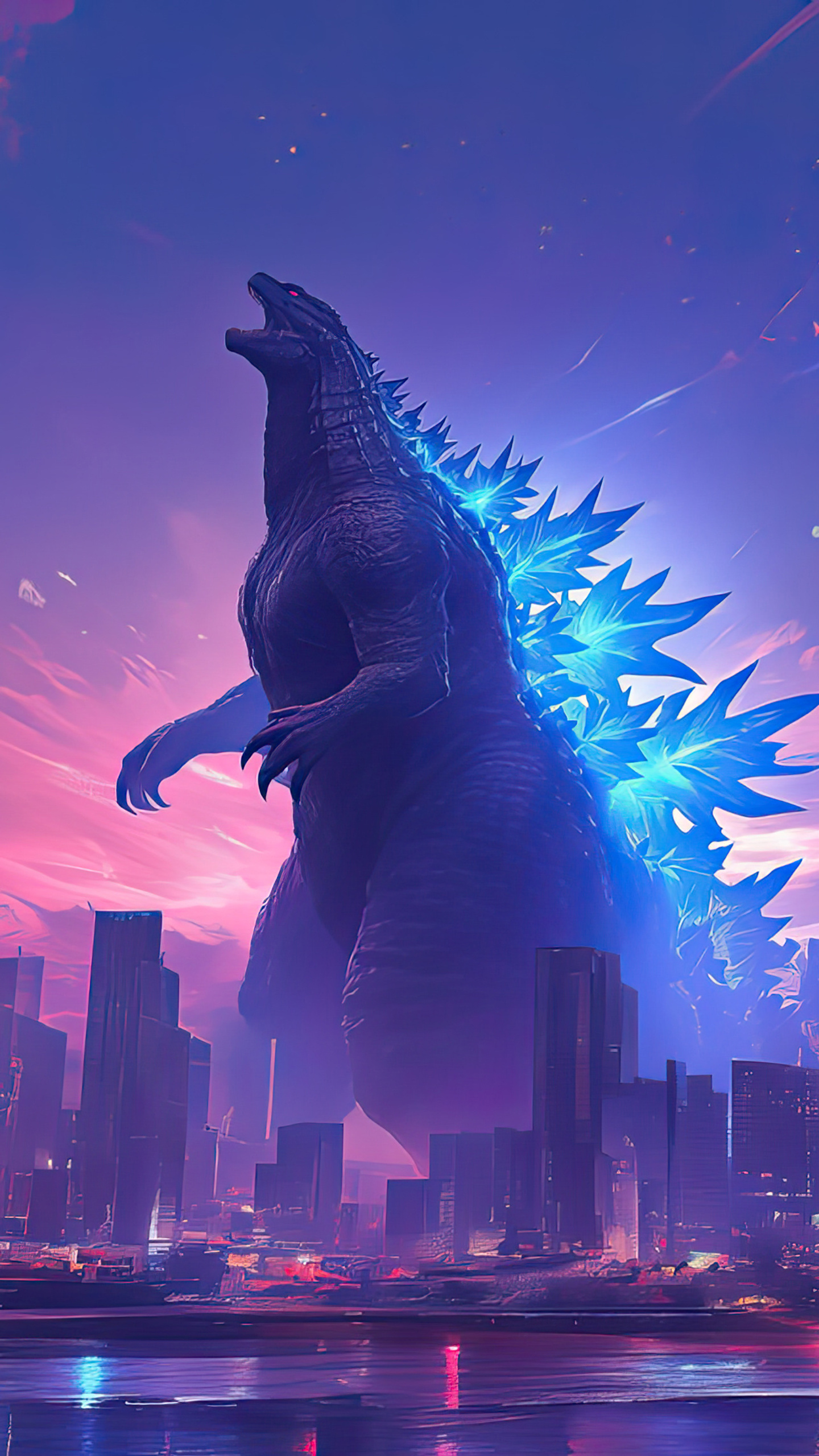 1440x2560 Godzilla X Kong The New Empire 2024 4k Samsung Galaxy S6,S7 ...