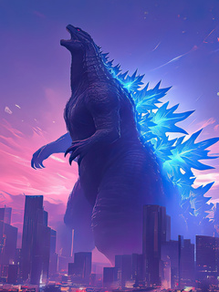 240x320 Godzilla X Kong The New Empire 2024 4k Nokia 230, Nokia 215 ...