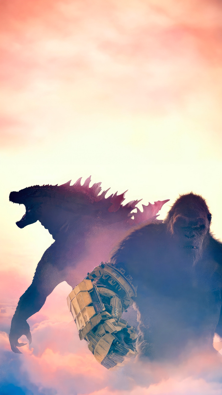 720x1280 Godzilla X Kong The New Empire Official Poster Moto G,X Xperia ...