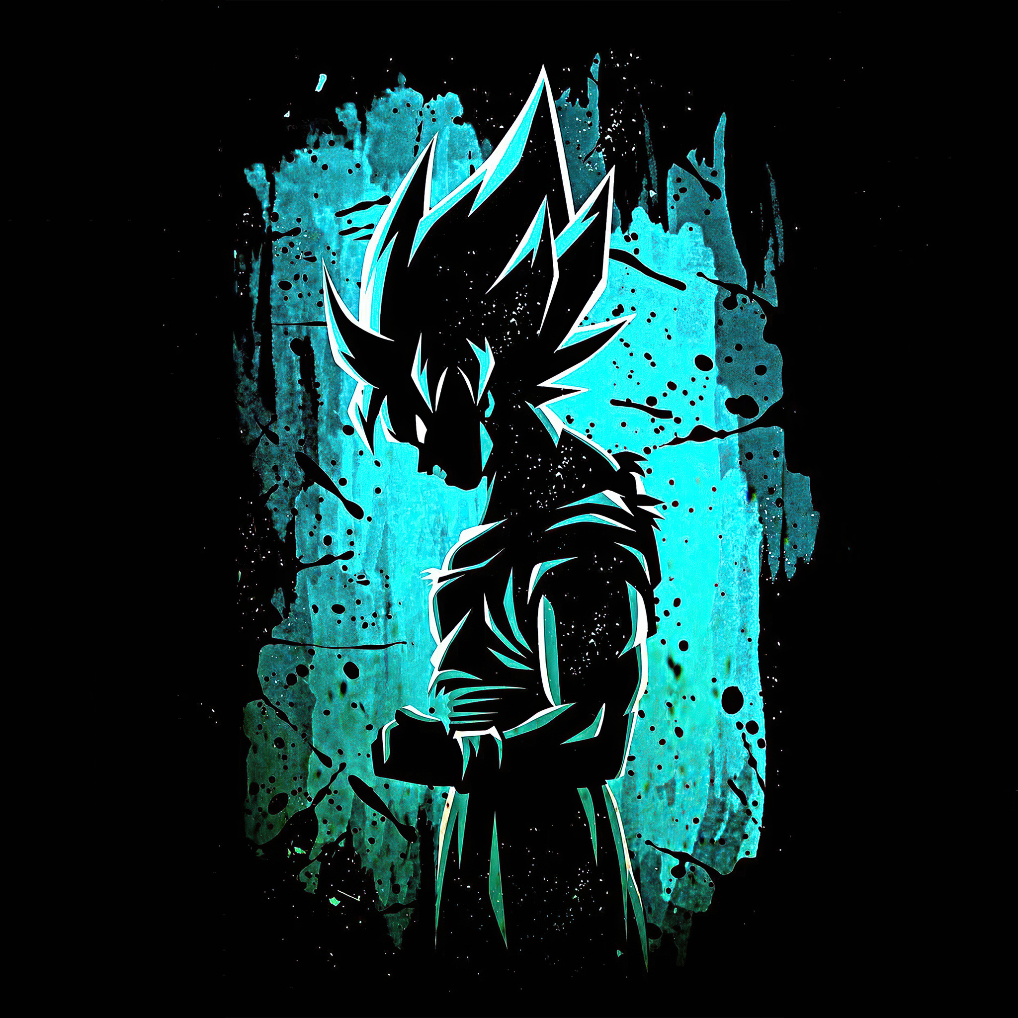 2048x2048 Goku 4k 2020 Artwork Ipad Air HD 4k Wallpapers, Images